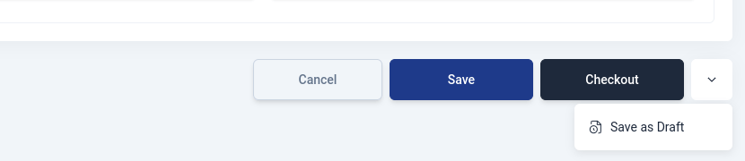 Checkout options